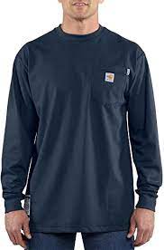 100235 FLAME-RESISTANT FORCE COTTON LONG-SLEEVE T-SHIRT