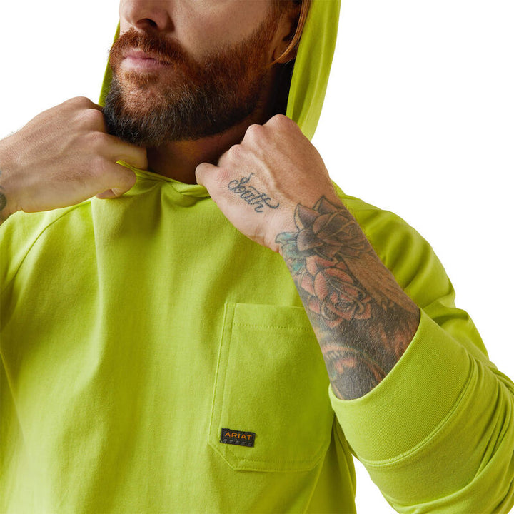 10043824 Hooded hi-Vis L/S