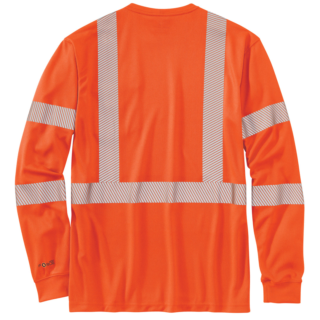 100496 FORCE HIGH-VISIBILITY LONG-SLEEVE CLASS 3 T-SHIRT