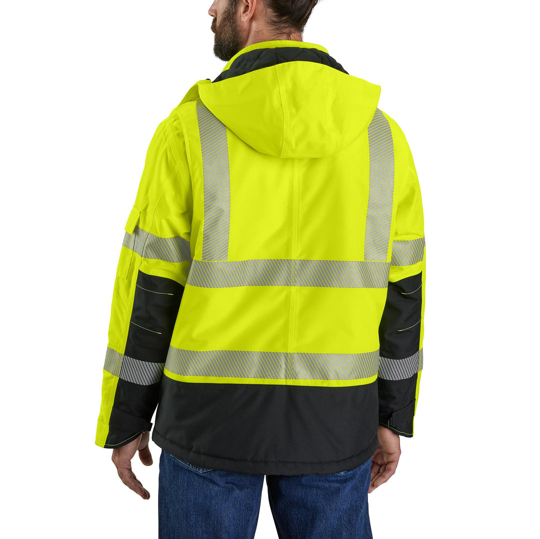 106694 HIGH-VISIBILITY WATERPROOF CLASS 3 SHERWOOD JACKET - 4 EXTREME WARMTH RATING