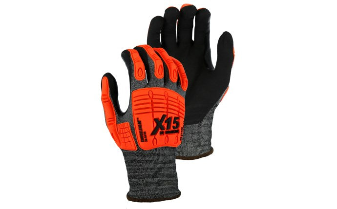 35-5465 X-15 Korplex Glove with Foam Nitrile Palm