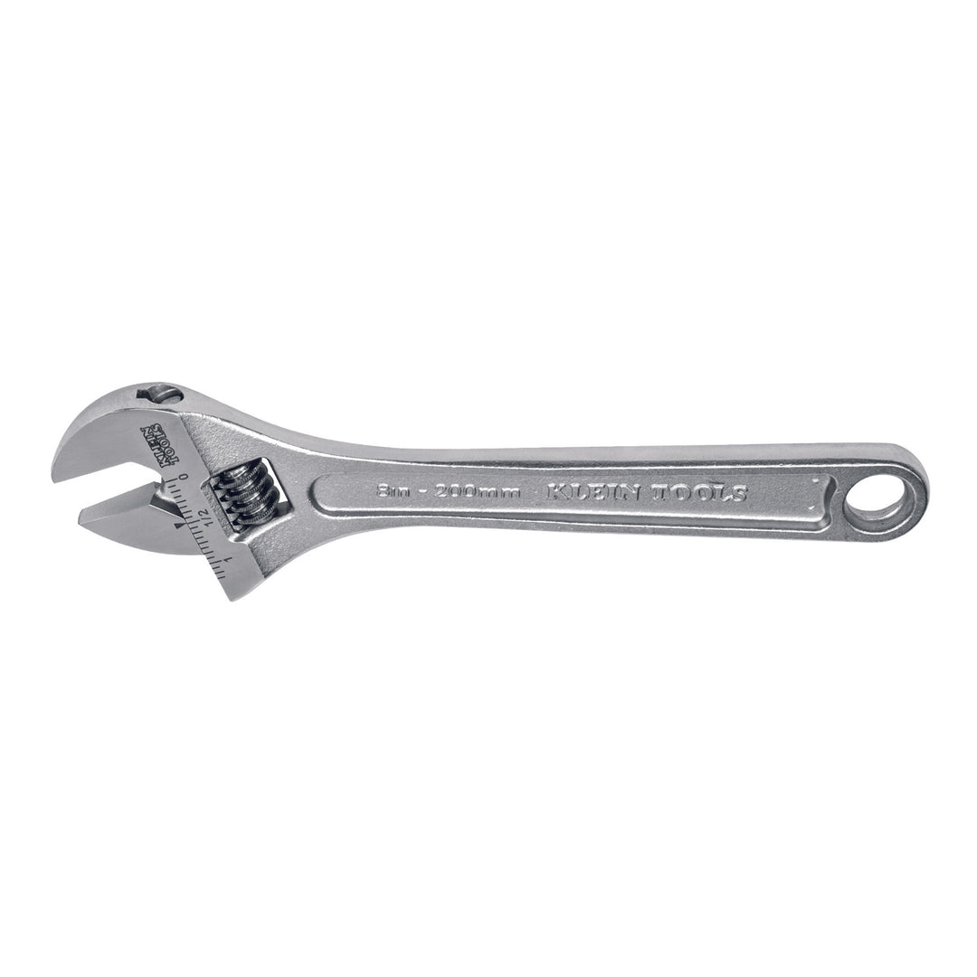 507-8 Adjustable Wrench, Extra-Capacity, 8-Inch