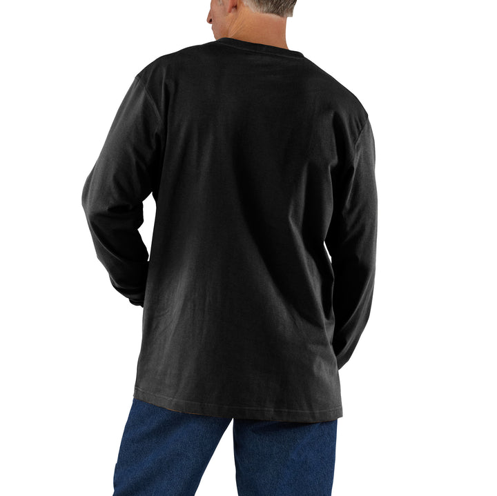 K126 LOOSE FIT HEAVYWEIGHT LONG-SLEEVE POCKET T-SHIRT