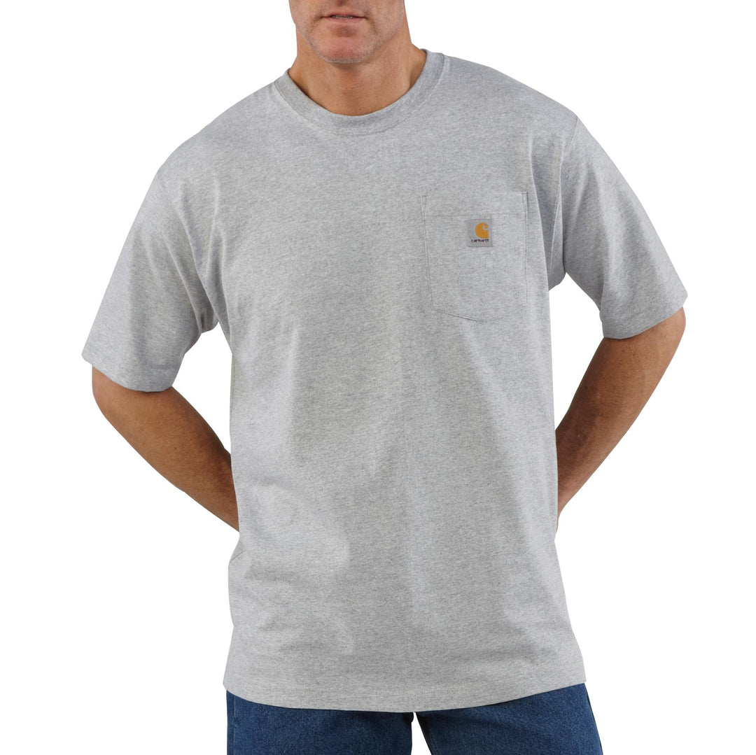 K87 LOOSE FIT HEAVYWEIGHT SHORT-SLEEVE POCKET T-SHIRT