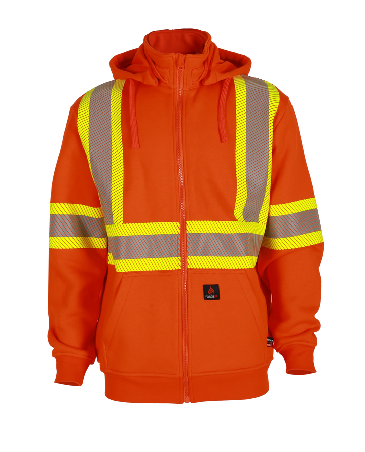 MFRCHDY-4 Fr Hi-Vis Hoodie with Taping