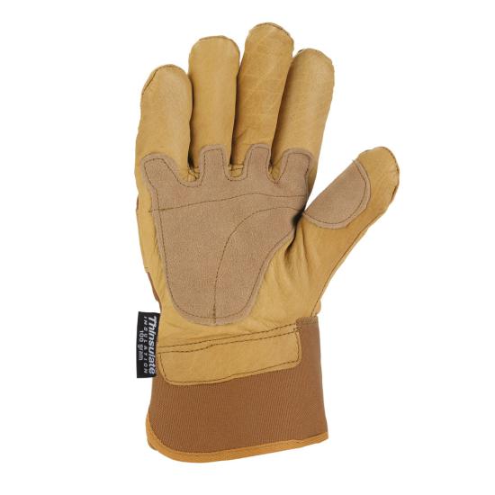 A513 Insulated Duck Synth  Leather Safety Cuff Glove