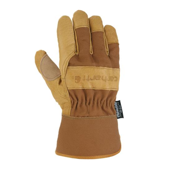 A513 Insulated Duck Synth  Leather Safety Cuff Glove