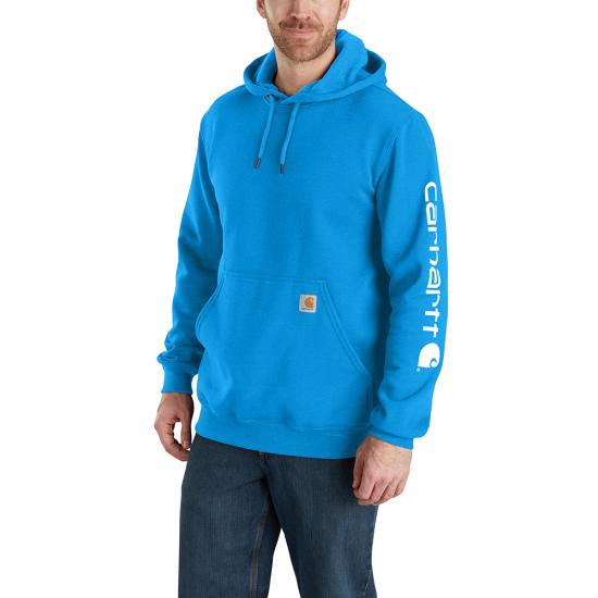 K288 LOOSE FIT MIDWEIGHT LOGO SLEEVE GRAPHIC HOODIE