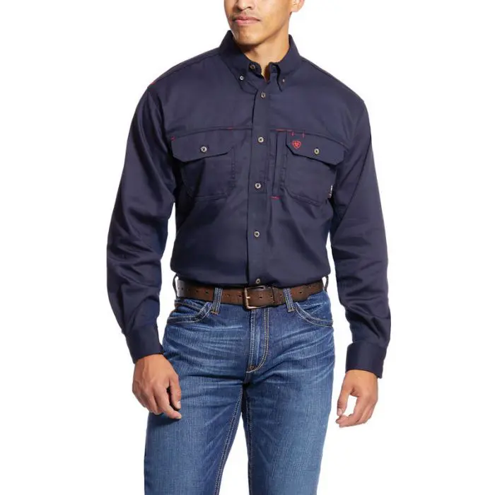 MENS FR SOLID VENT WORK SHIRT BY ARIAT is available