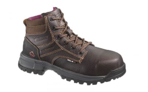 WOLVERINE WOMENS PIPER WATERPROOF COMPOSITE TOE 6 INCH BOOT