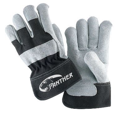 GLOVES INC PANTHER LEATHER GLOVE with Safety Cuff