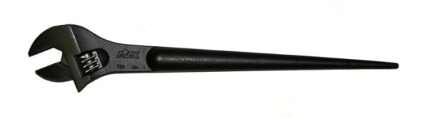 ADJUSTABLE SPUD WRENCH with 15 inch OVERALL LENGTH