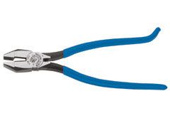 KLEIN IRONWORKERS PLIERS with Light blue color handle