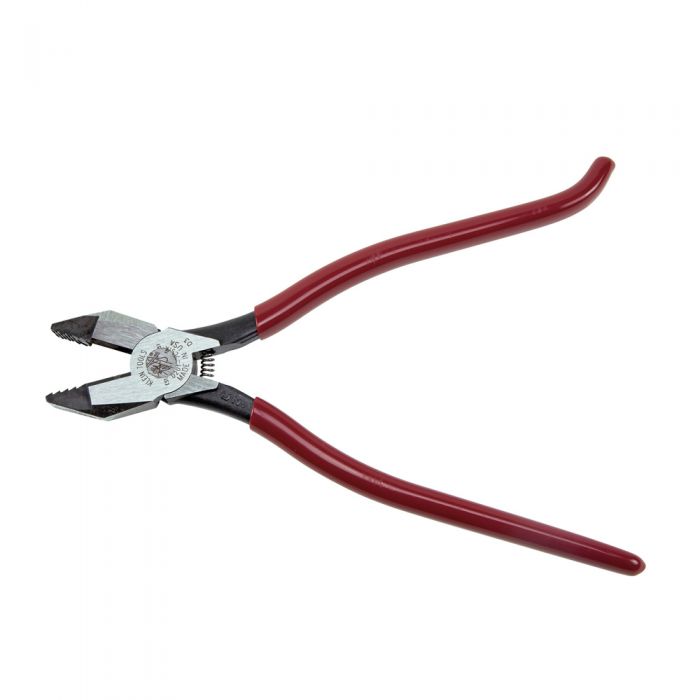 A Metal Plier With Red Color Handles