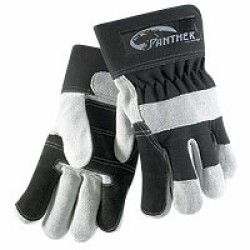 GLOVES INC PANTHER DOUBLE PALM LEATHER GLOVE available