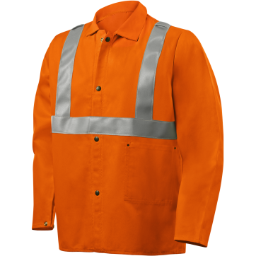 Orange Color Welding Protective Jacket