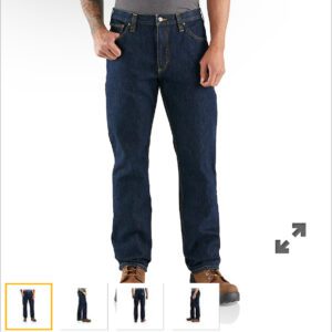 Rugged Flex Relaxed Fit Heavyweight Jeans