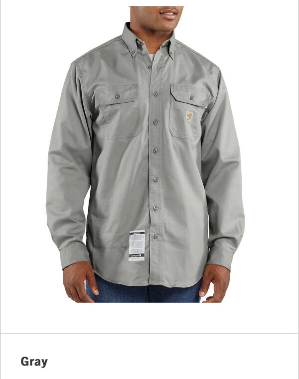 Flame resistant Classic Twill Shirt By Carhartt